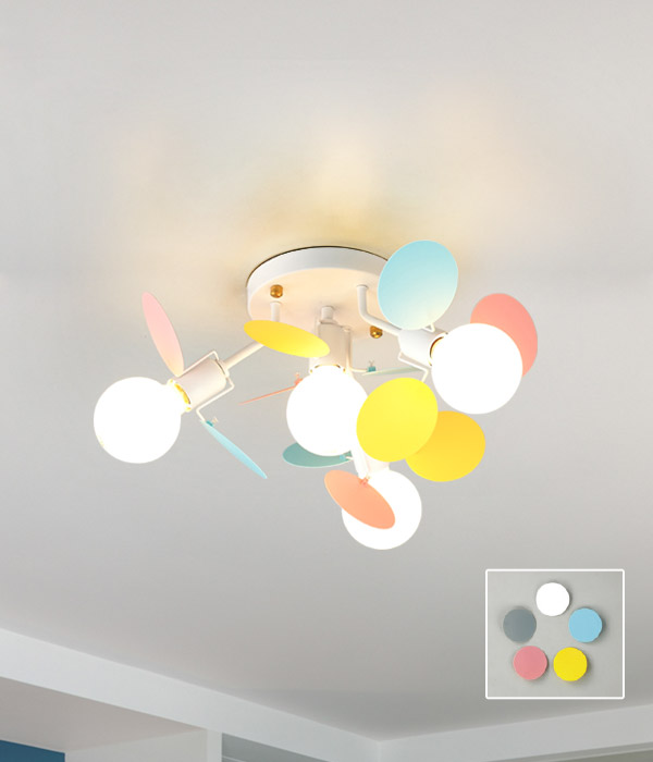 오슬린 4등 LED방등 아이방등 아이방전등