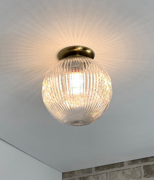 리오드 1등 투명유리 직부등 LED벽조명 베란다등 150Ø,200Ø,250Ø