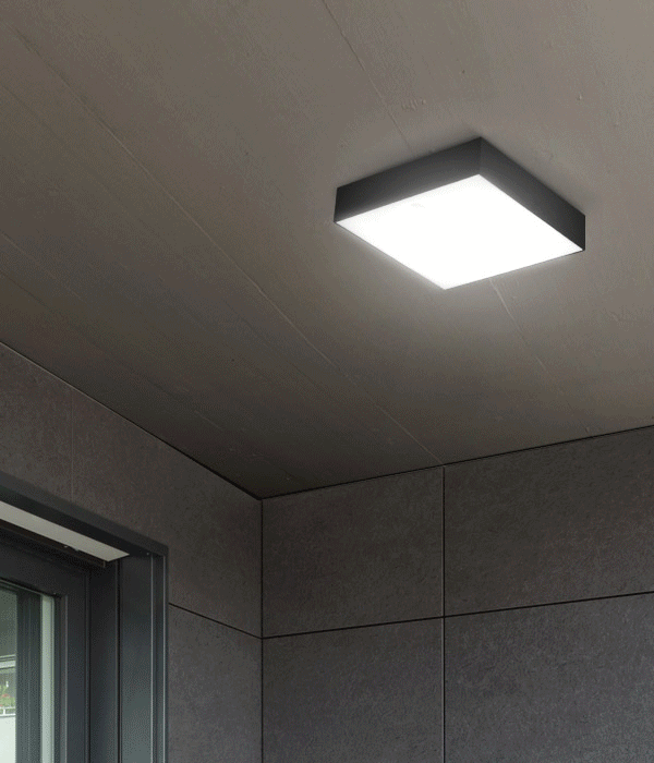 아크스 직부, 현관센서등 (LED15W 블랙)