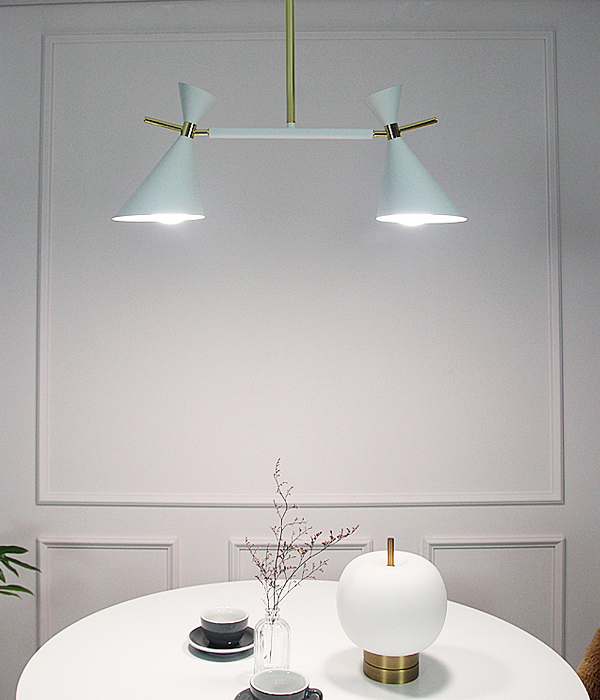 윈디 2등 식탁등 [블랙/화이트]